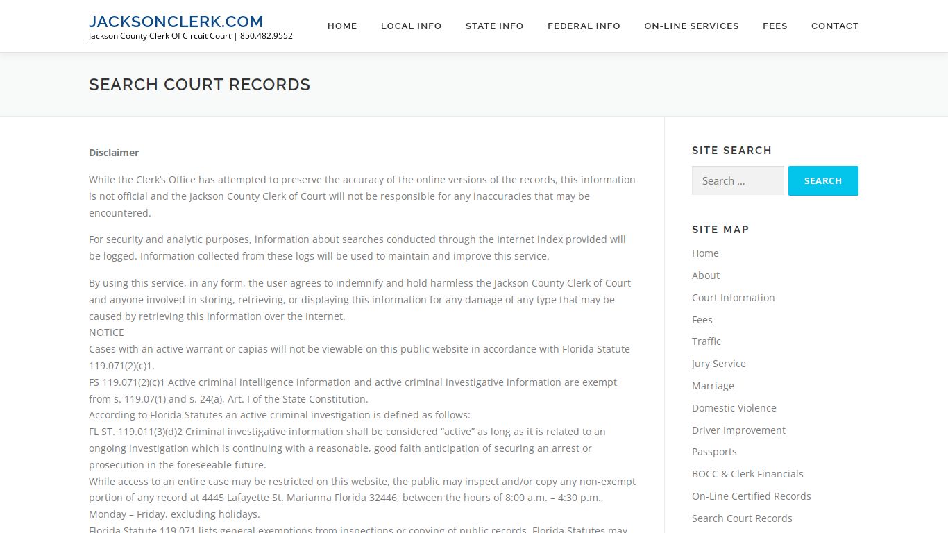 Search Court Records - Jackson County Clerk Of Circuit Court